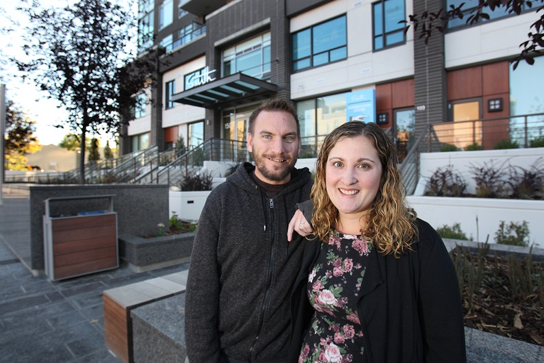 Mike Surbey and Kaitlyn Bernardin love the low-maintenance, minimalist lifestyle provided by their small, Beltline condo.
Wil Andruschak / For CREB®Now