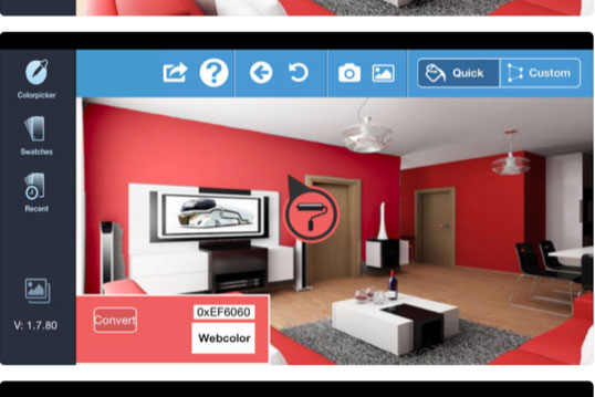 Before you spend your hard-earned money on paint, explore colour options with TapPainter.