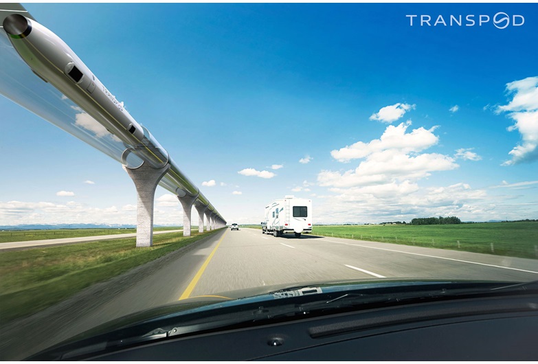 TransPod hopes to bring hyperloop technology to several locations across the globe, including a Calgary-Edmonton route and a Toronto-Ottawa-Montreal route in Canada.
Courtesy TransPod