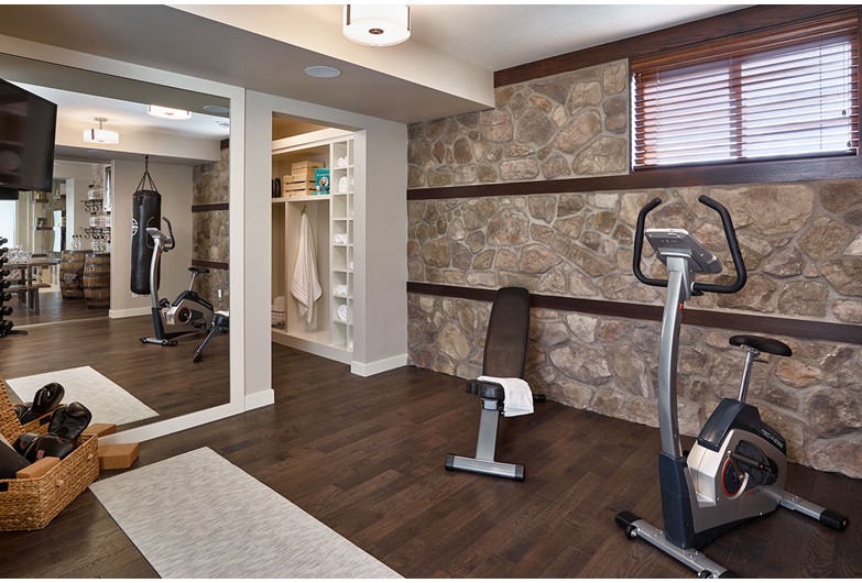 New-build buyers are choosing upgrades related to convenience, such as home gyms.
Courtesy Calbridge Homes