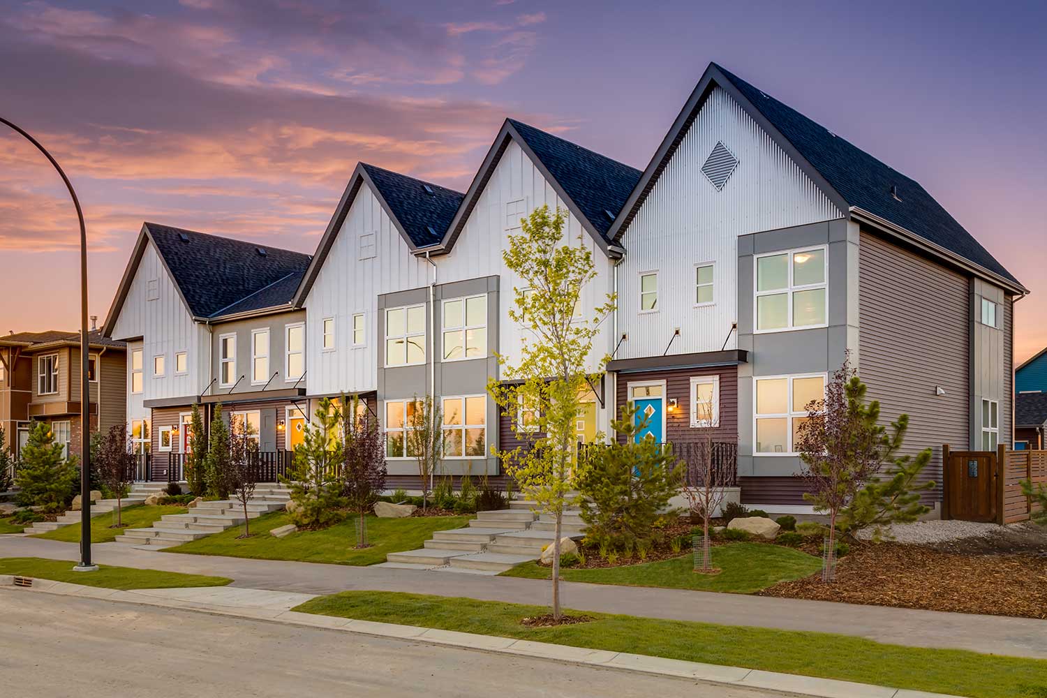 CREB® Feesimple townhomes offer freedom from traditional condo fees CREB® Feesimple townhomes offer freedom from traditional condo fees