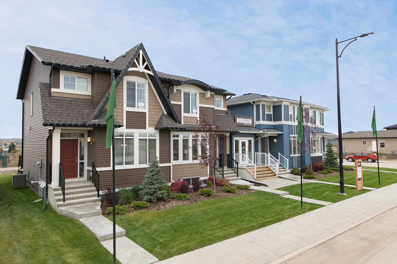 Laned showhomes in Anthem United's new Okotoks community D'Arcy.
Courtesy Anthem United