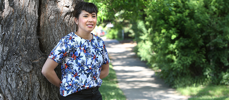 Federation of Calgary Communities urban planner Carrie Yap said more pedestrian-friendly environment could include anything from wider sidewalks and wayfinding signage and landmarks to direct connections via pathways and linear parks. Photo by Wil Andruschak/For CREB®Now