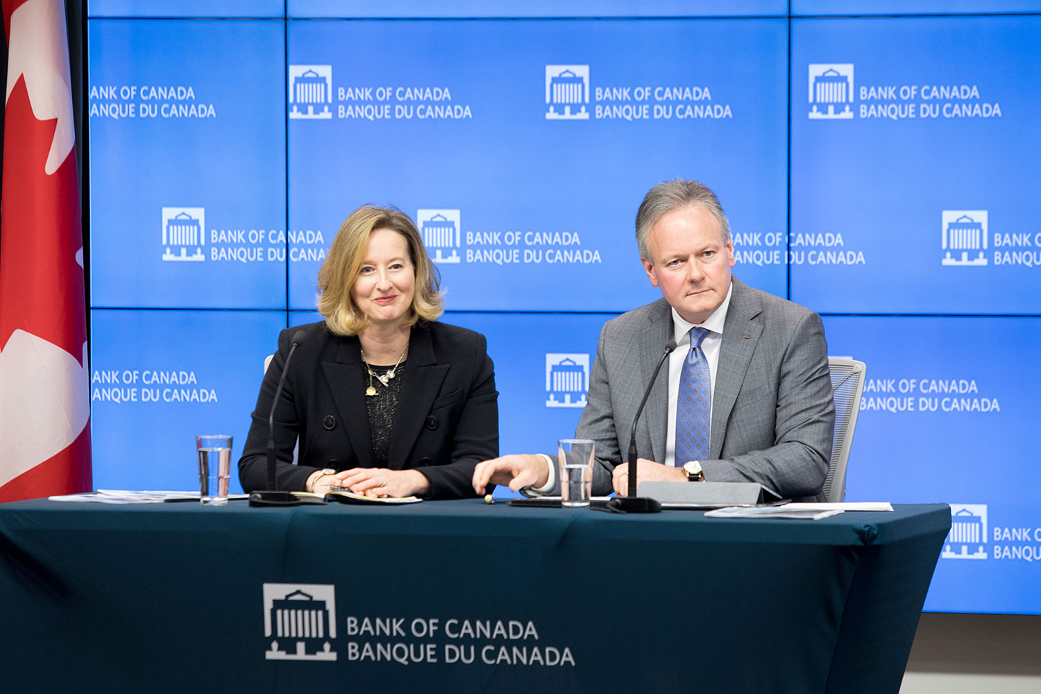 Bank of Canada senior deputy governor Carolyn Wilkins and governor Stephen Poloz.
Courtesy Bank of Canada
