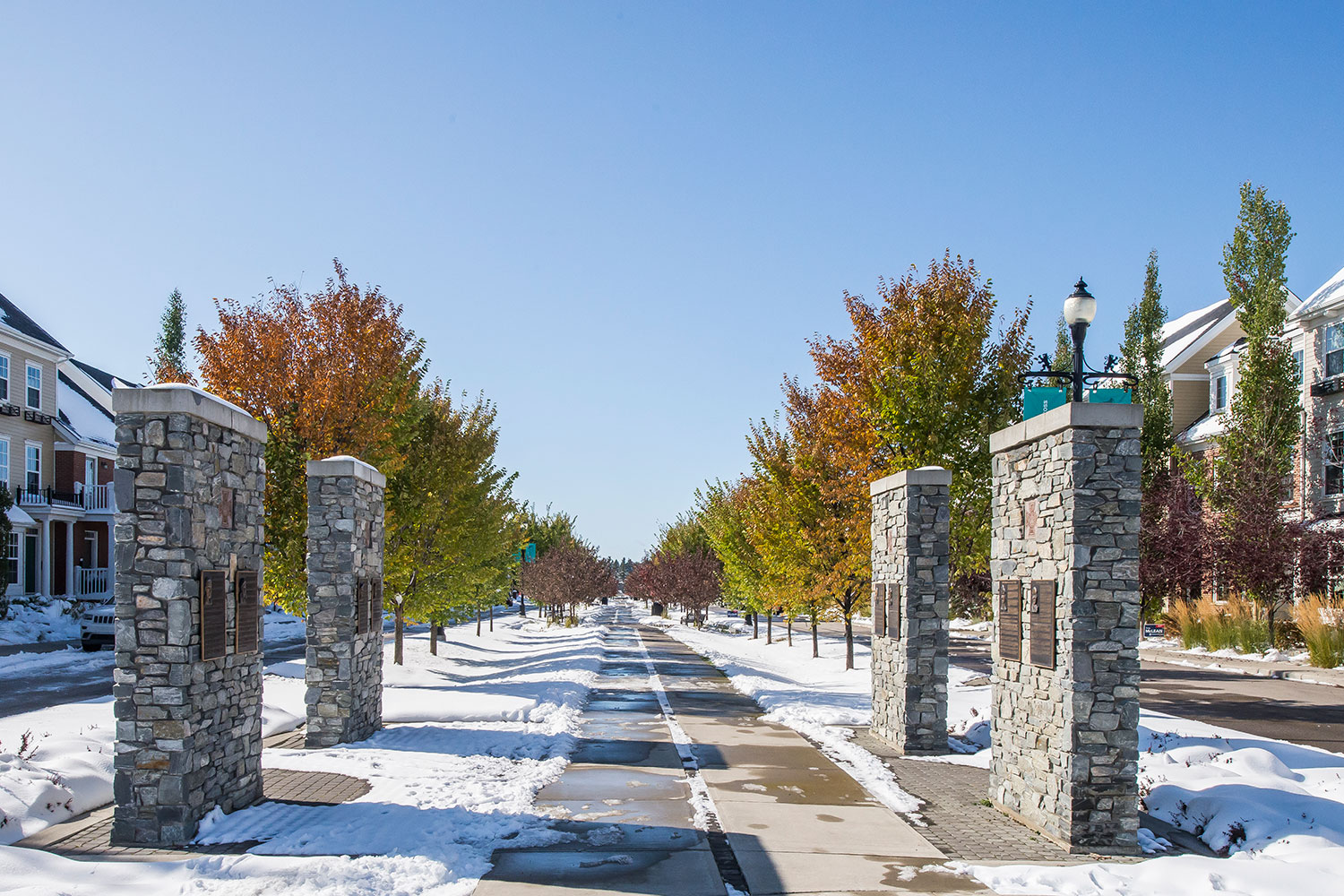 Currie’s Victoria Cross Boulevard, a linear park that commemorates recipients of the Victoria Cross, leads to Valour Park, which honours the three branches of the Canadian Armed Forces.
Cody Stuart / CREB®Now