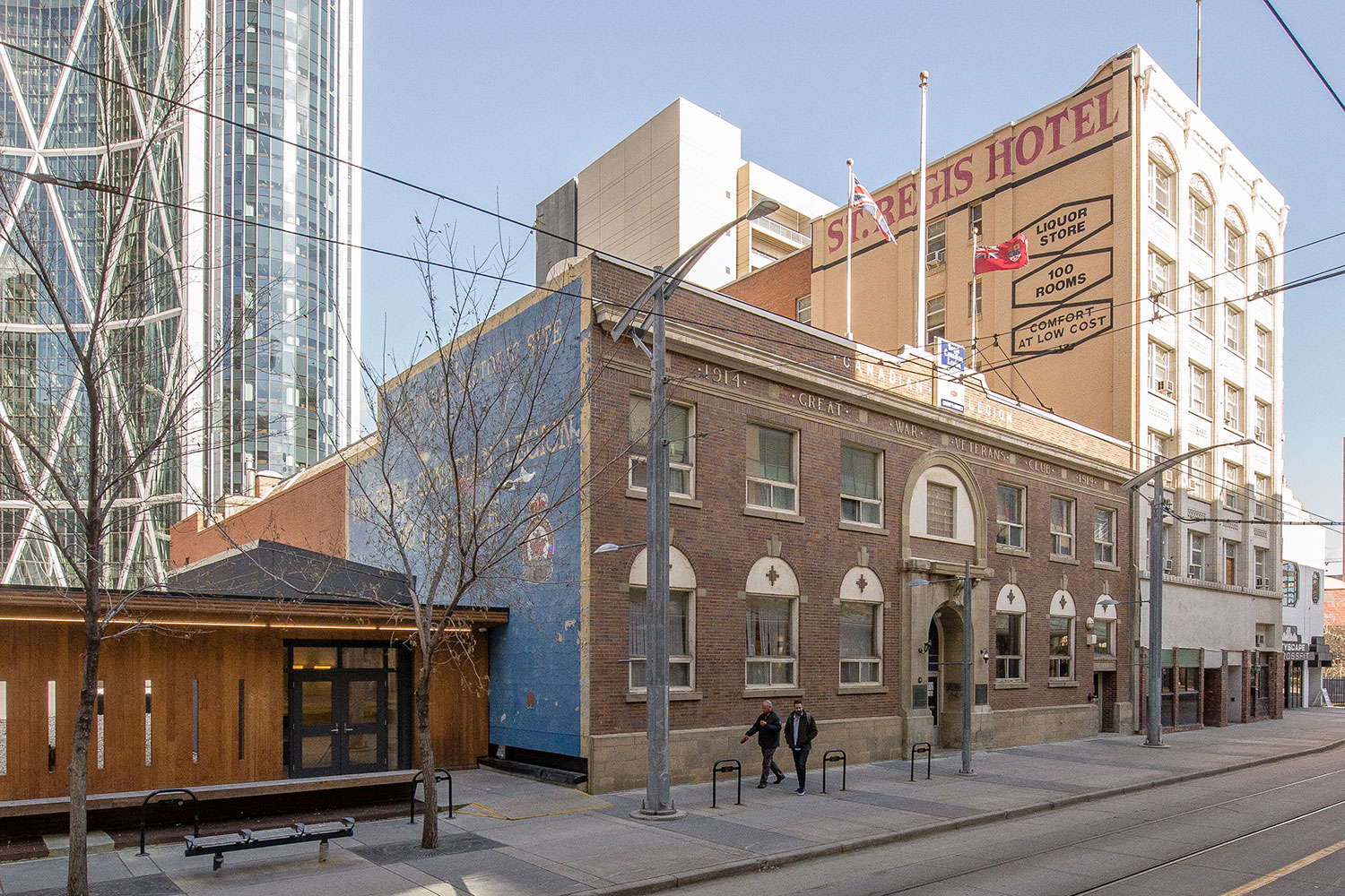 The historic Royal Canadian Legion branch 1 serves all of downtown Calgary.
Cody Stuart / CREB®Now