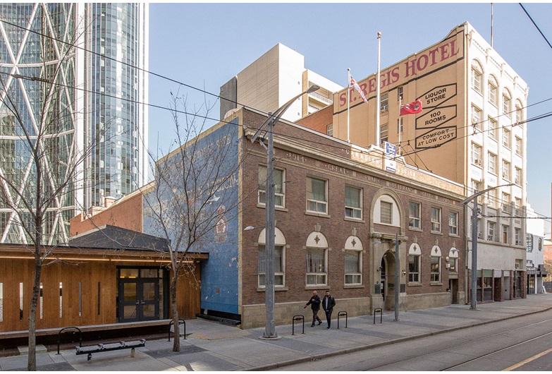 The historic Royal Canadian Legion branch 1 serves all of downtown Calgary.
Cody Stuart / CREB®Now