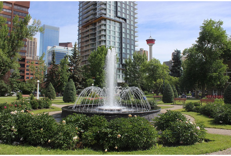 Central Memorial Park in the Beltline. 
CREB®Now Archive