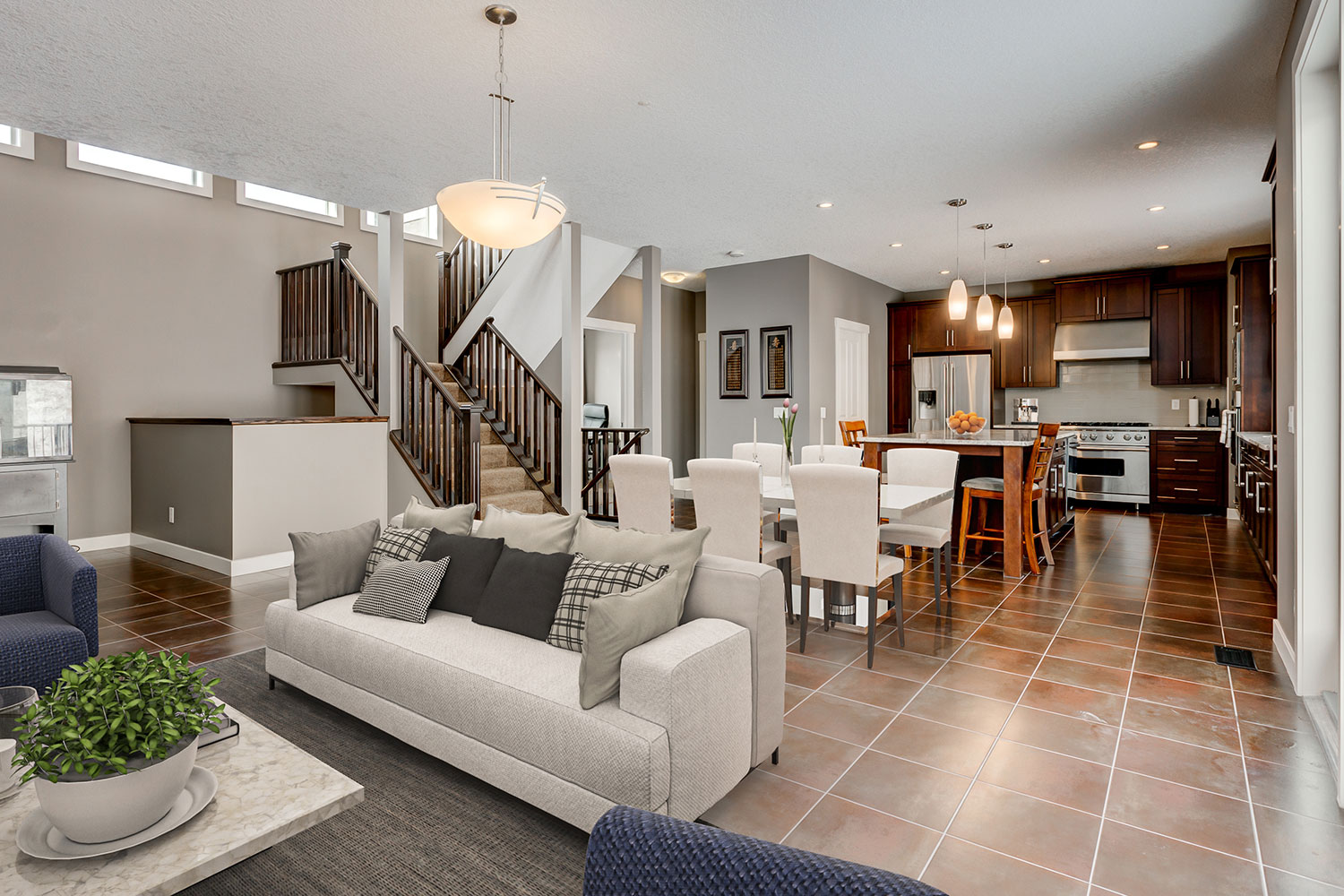 An example of a home that has been virtually staged.
Courtesy of Urban Measure