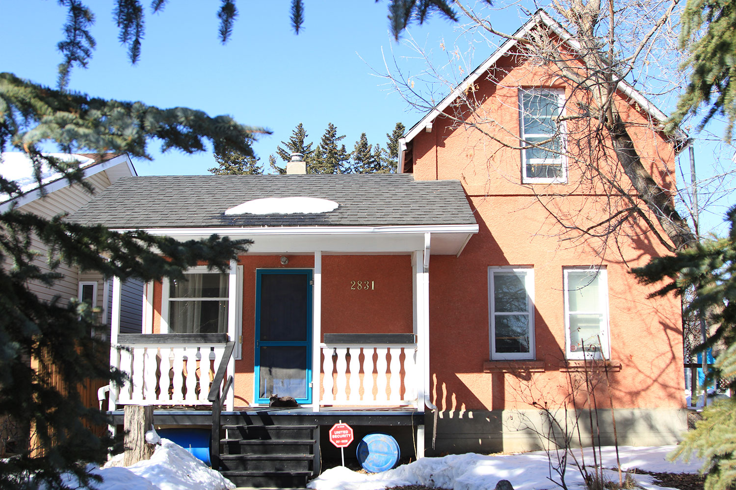 The McClary Residence was built in the Holmpatrick subdivision of the Municipal District of Springbank No. 22 in 1929. Twenty-five years later, the subdivision was annexed by the City and was renamed Glenbrook.
Courtesy City of Calgary