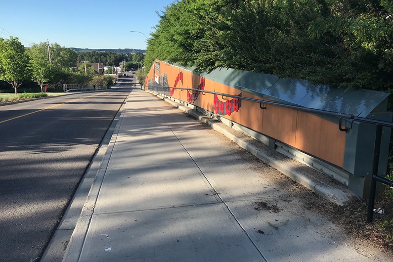 Veterans Way in Okotoks.
Courtesy of the Town of Okotoks