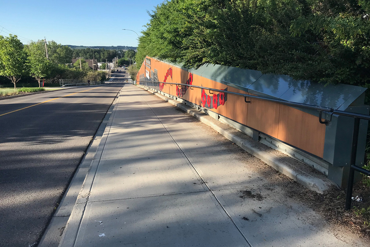 Veterans Way in Okotoks.
Courtesy of the Town of Okotoks