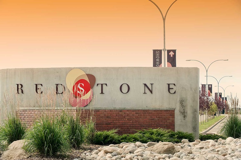 According to Qualico Communities’ Garett Wohlberg, Redstone is a best selling neighborhood where homes are holding their value. Photo courtesy Qualico Communities