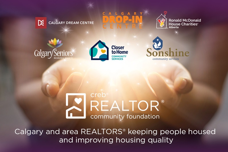 CREB® REALTOR® Community Foundation's 2021 Community and Transformation Grant recipients.