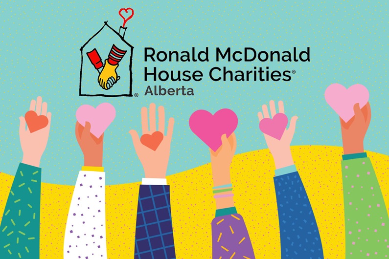 (Logo courtesy of Ronald McDonald House Charities® Alberta)